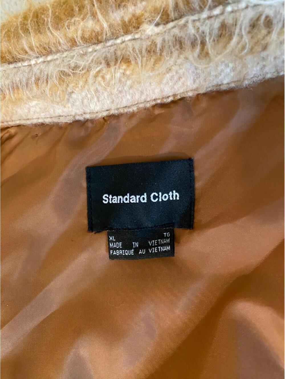 Standard Cloth Brown Shaggy Oversized Shirt Jacket XL SOLD OUT Urban Outfitters - Picture 4 of 8